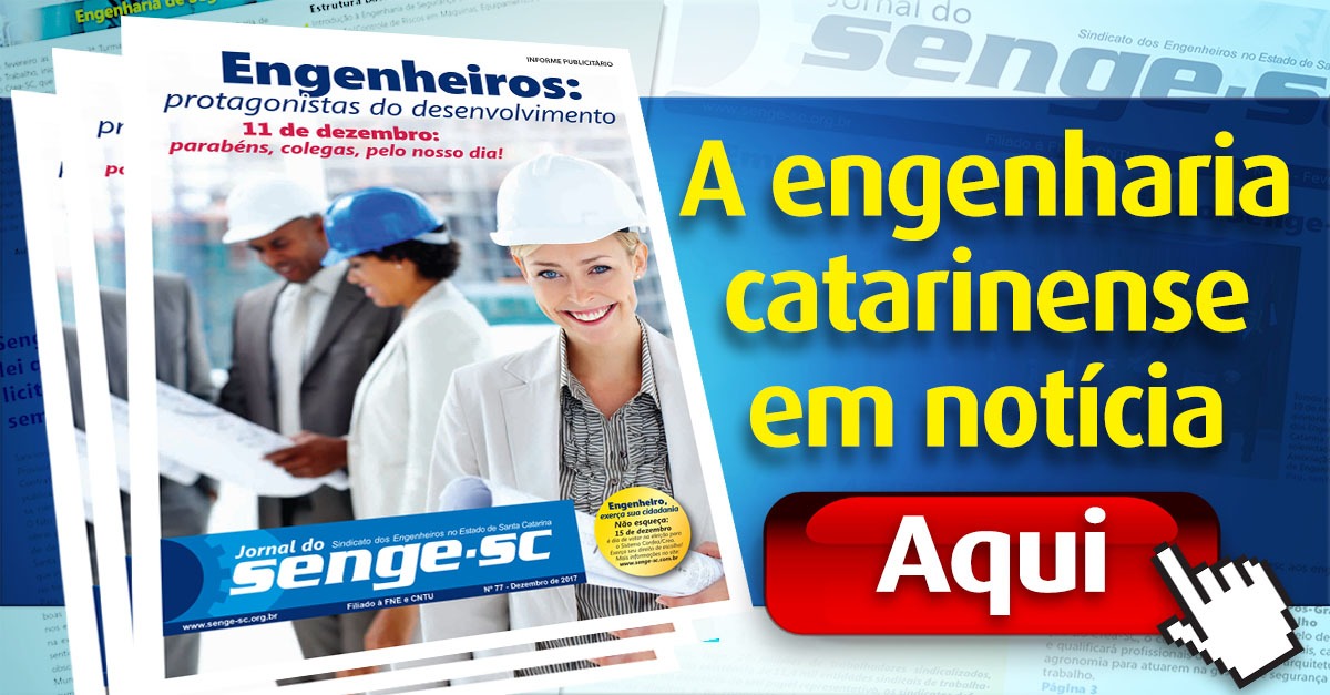Tabela do CUB SENGESC Sindicato dos Engenheiros de Santa Catarina