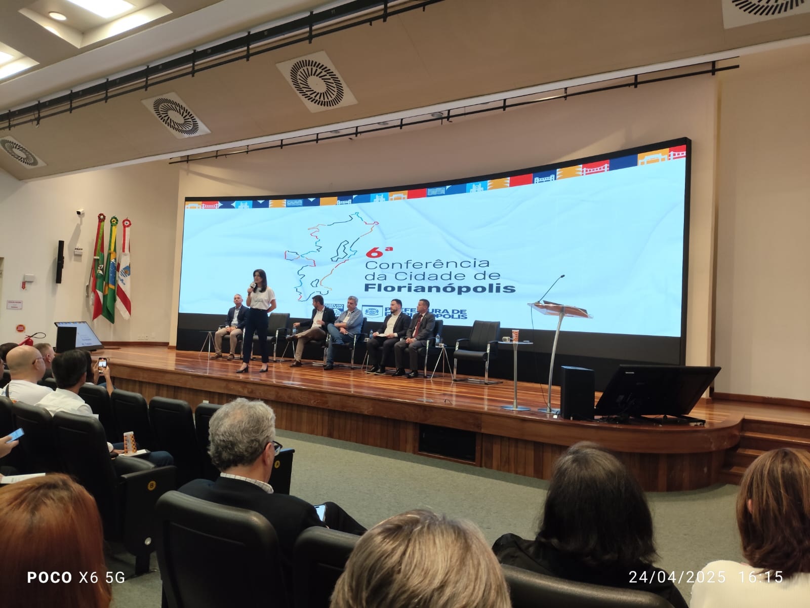 Senge-SC participa da 6ª Conferência da Cidade de Florianópolis
